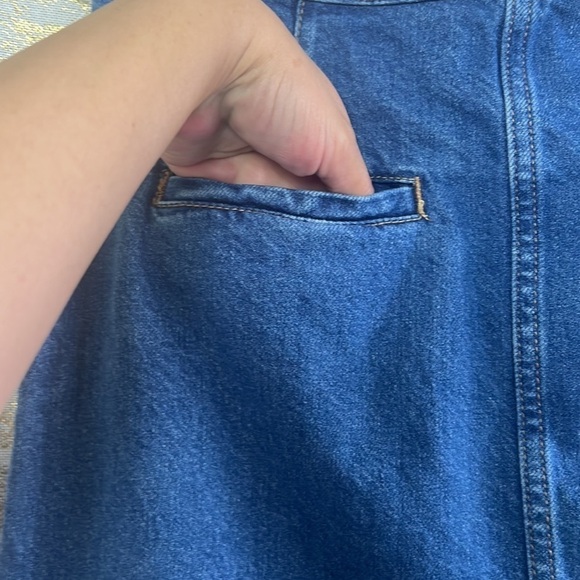 Free People Women’s Dark Don't Get Me Wrong Denim Skirt Size 29 - Picture 11 of 17